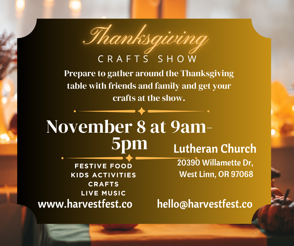_Thanksgiving Crafts Show A